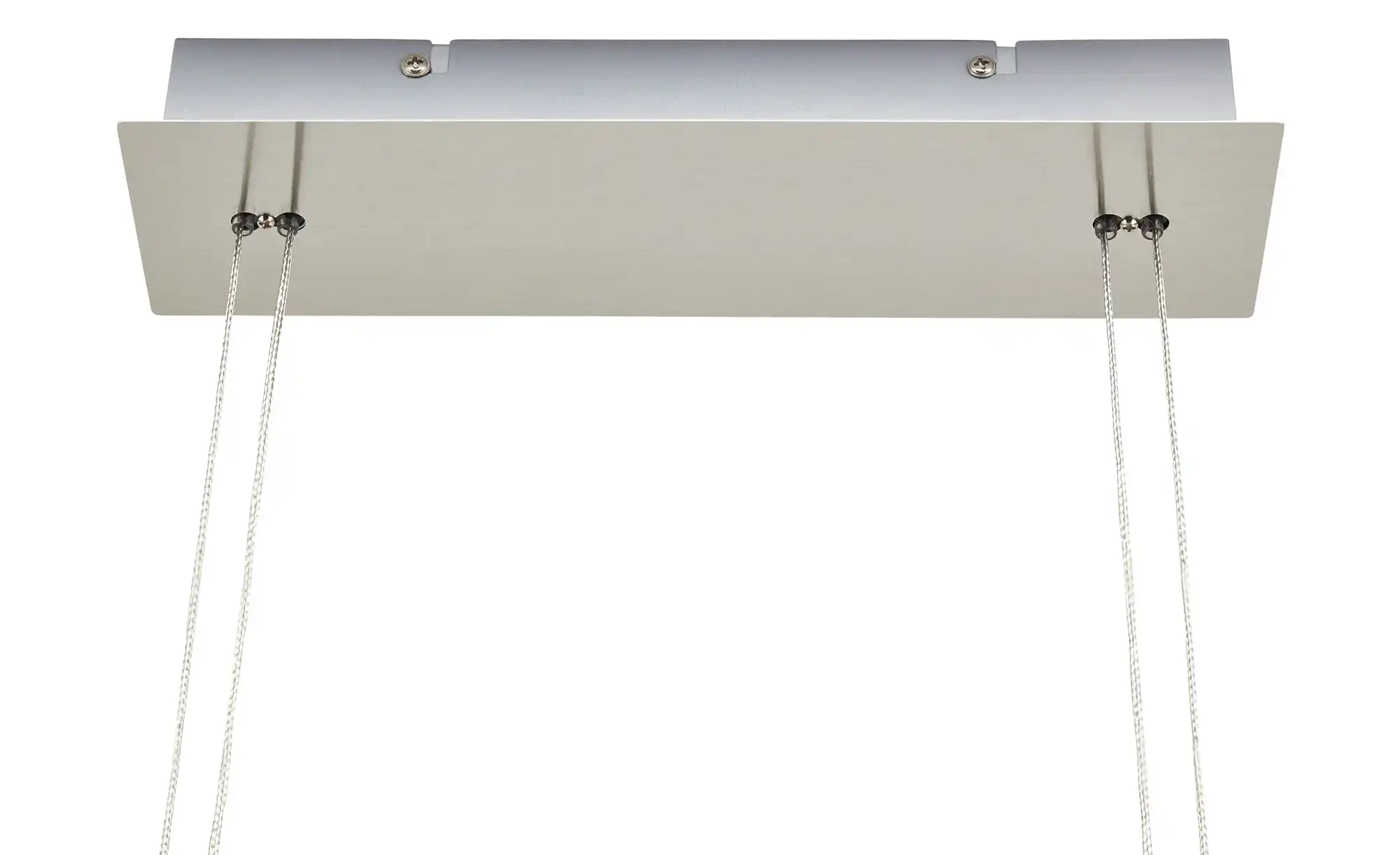 Trio LED-Pendelleuchte, nickel matt mit Dimmer