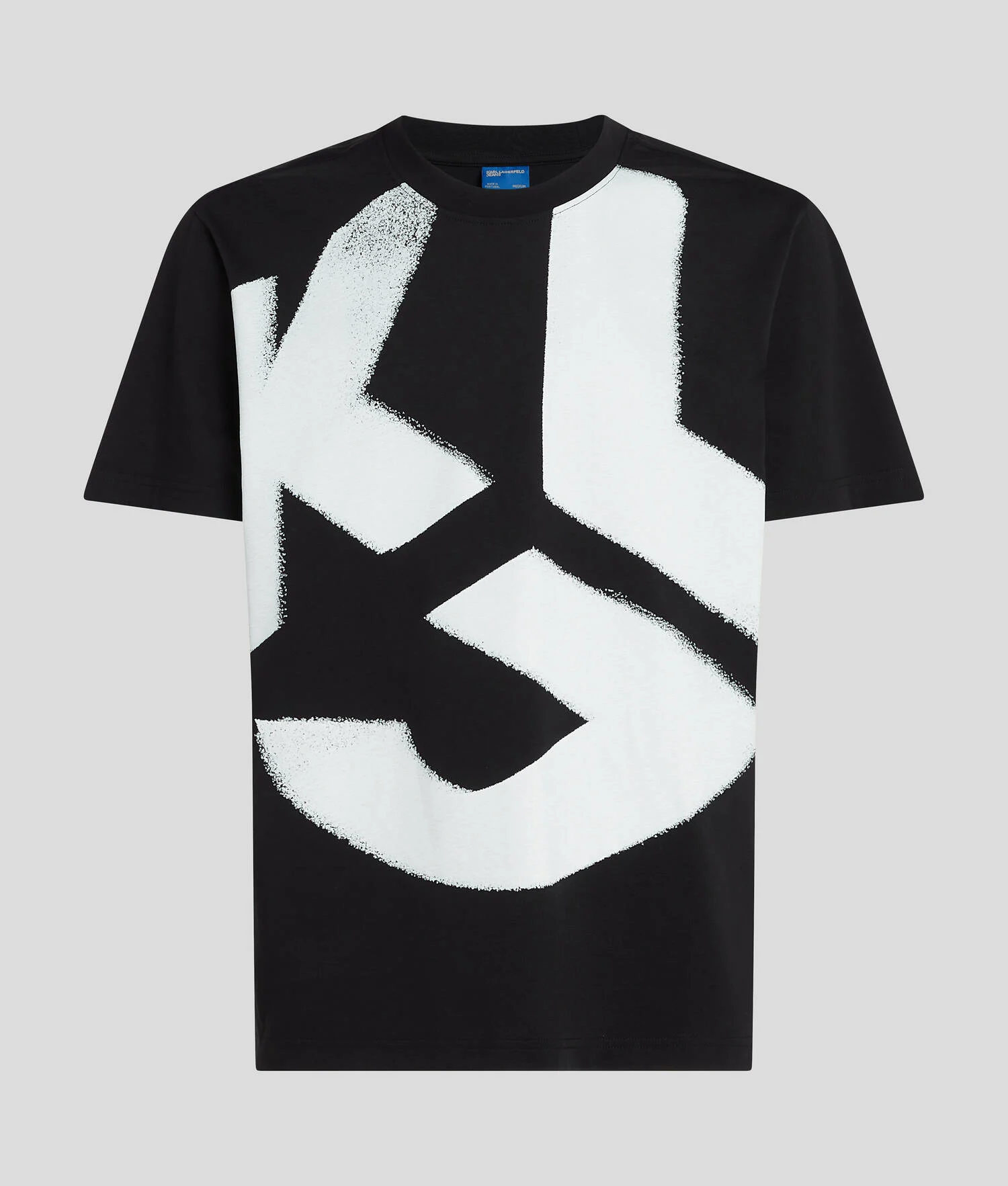 T-SHIRT EFFET DÉLAVÉ KLJ MONOGRAM