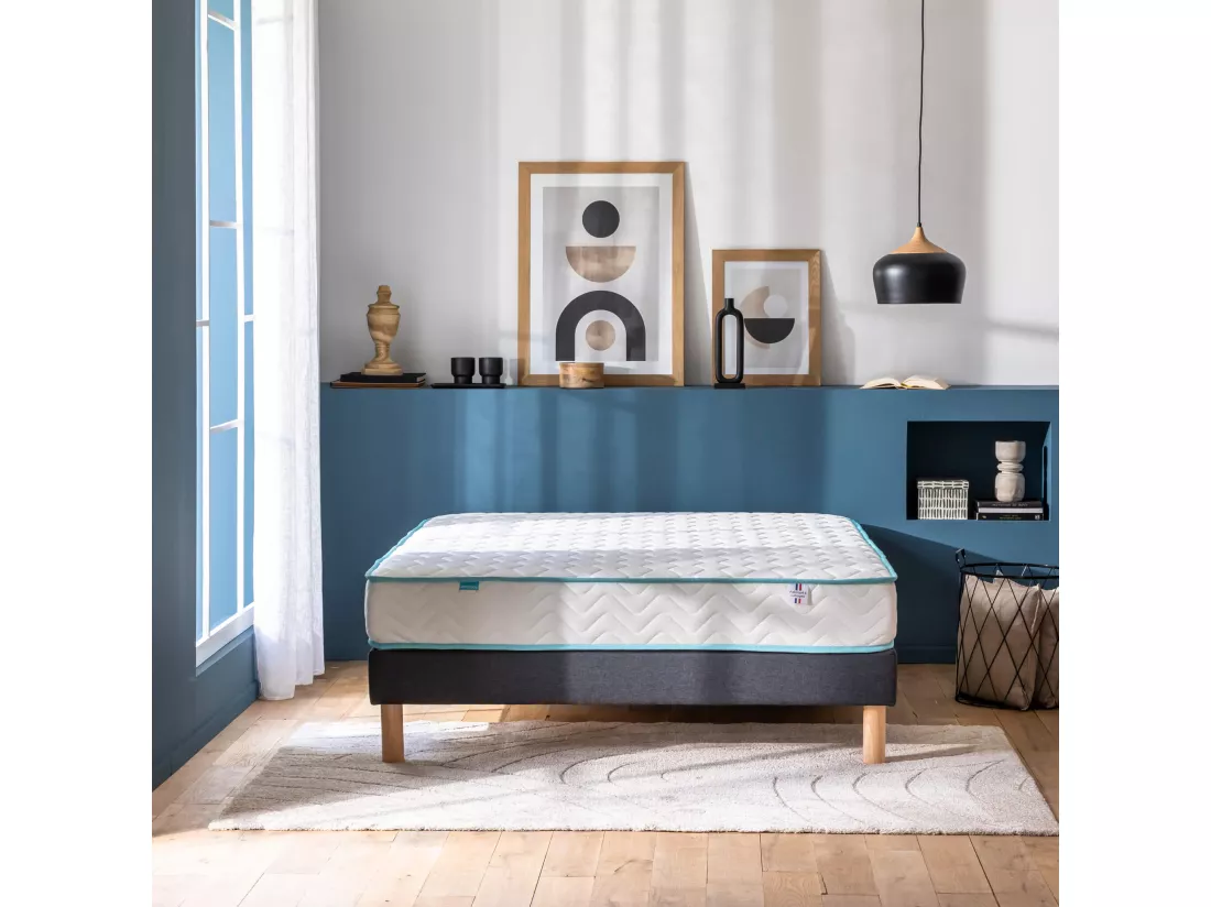 Matelas Merinos ressorts ensachés ferme et confortable ENJOY 160x200