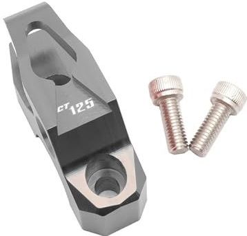 Voorhaak Motorfiets Haak Voor HON&DA CT125 CT 125 Voor Hunter Cub 2020 2021 Motorfietshouder Klembeugel Tashaak Helmhanger(Grey)