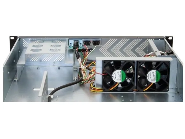 Chieftec UNC-210T-B - Rack-monterbar - 2U - ATX 400 Watt - USB
