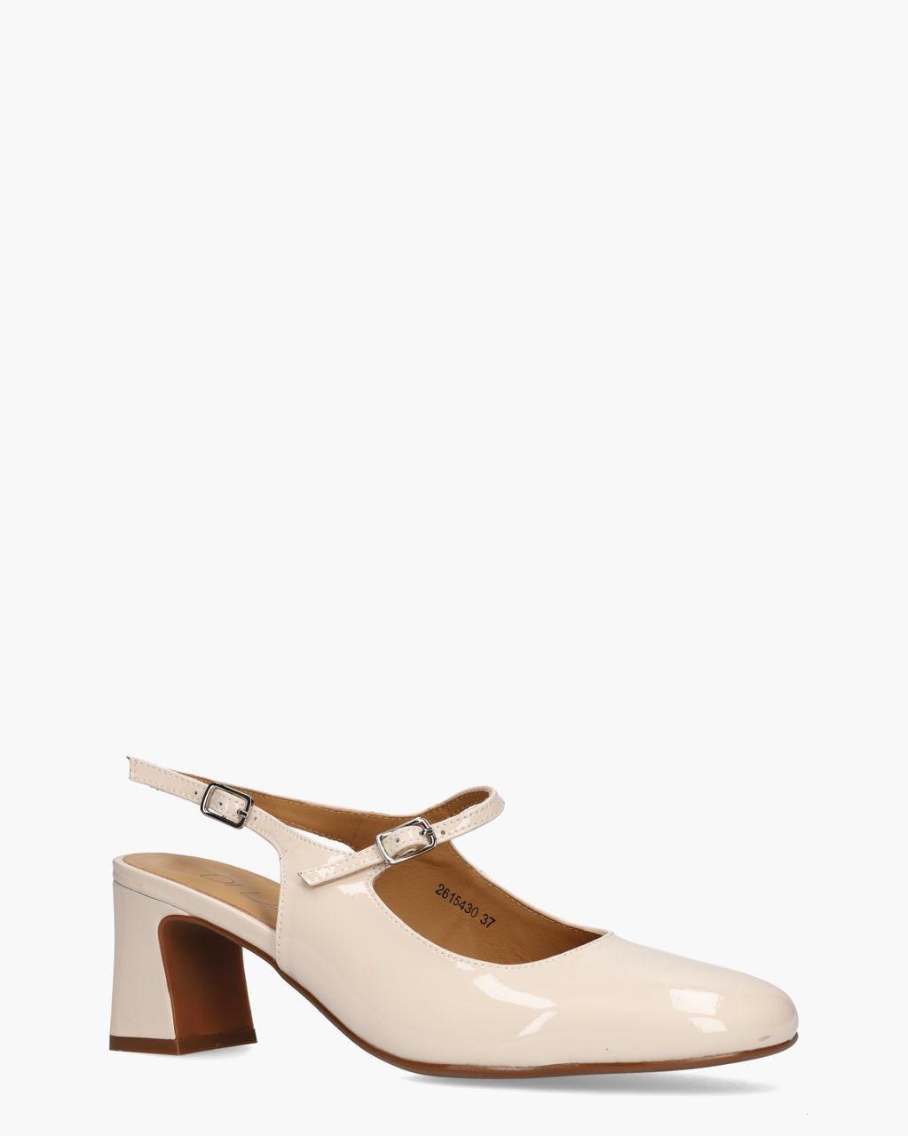 Di Lauro Wandy Roomwit Dames Slingbackpumps
