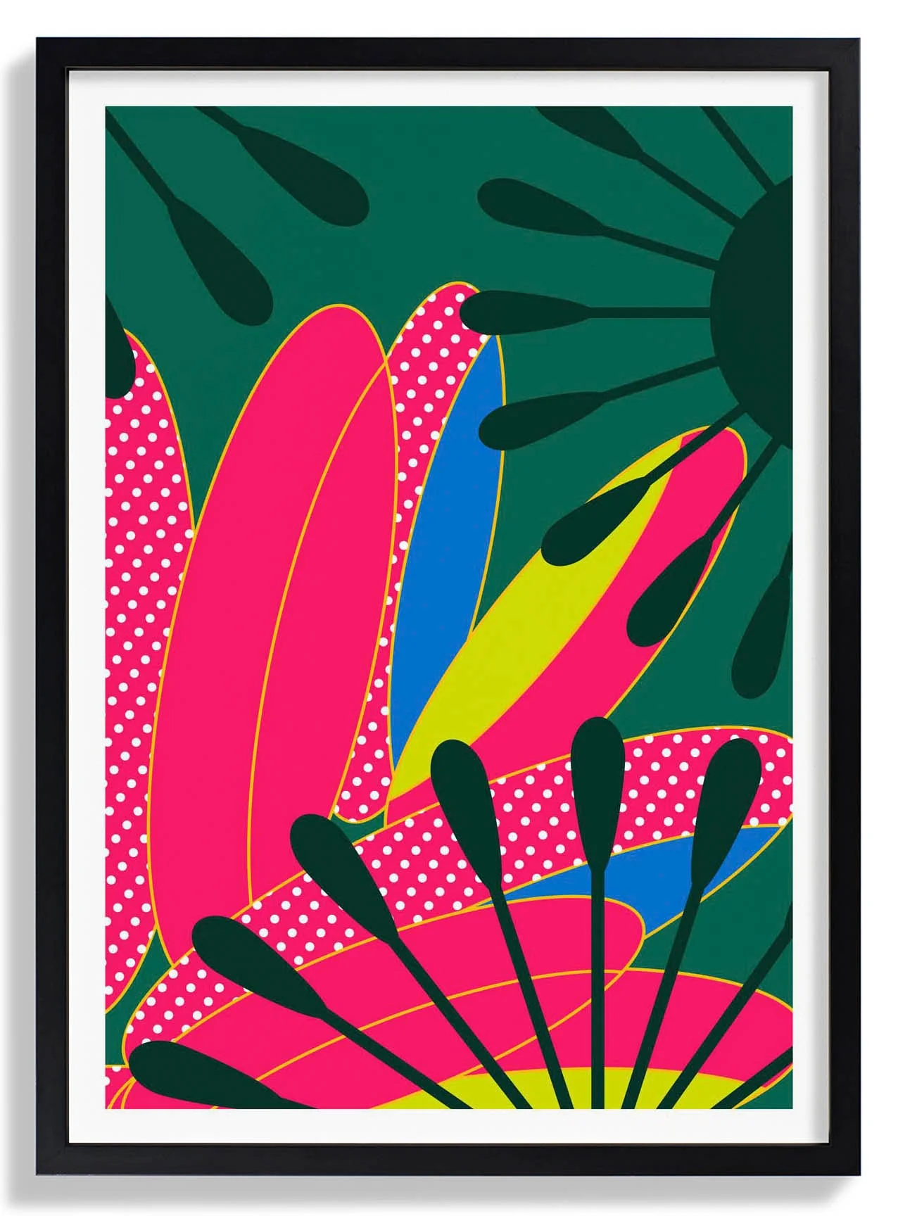 Botanisch Geometrisch Nr 20 von Cinthya Godoy