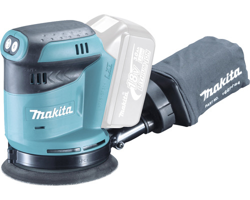 Makita DBO180Z 18V accu excentrische schuurmachine, zonder accu en lader
