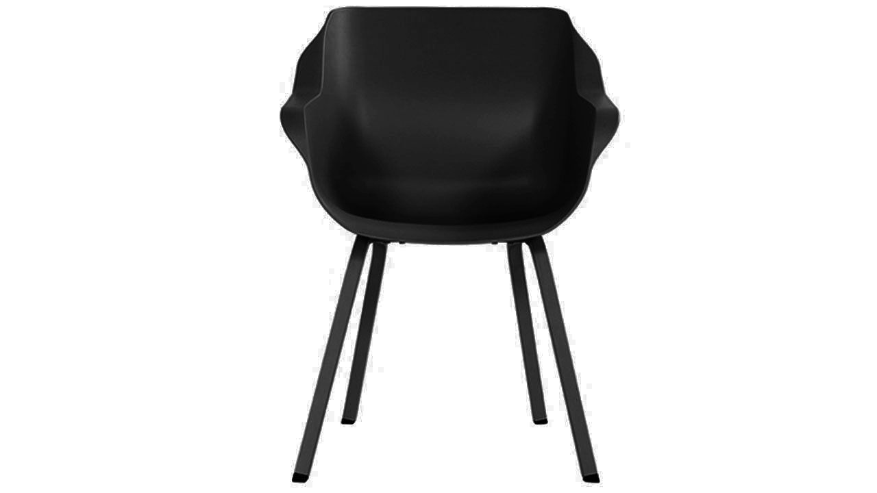 Tuinstoel Carbon Black 11.680.008 Sophie Element B62 x D58 x H84 cm