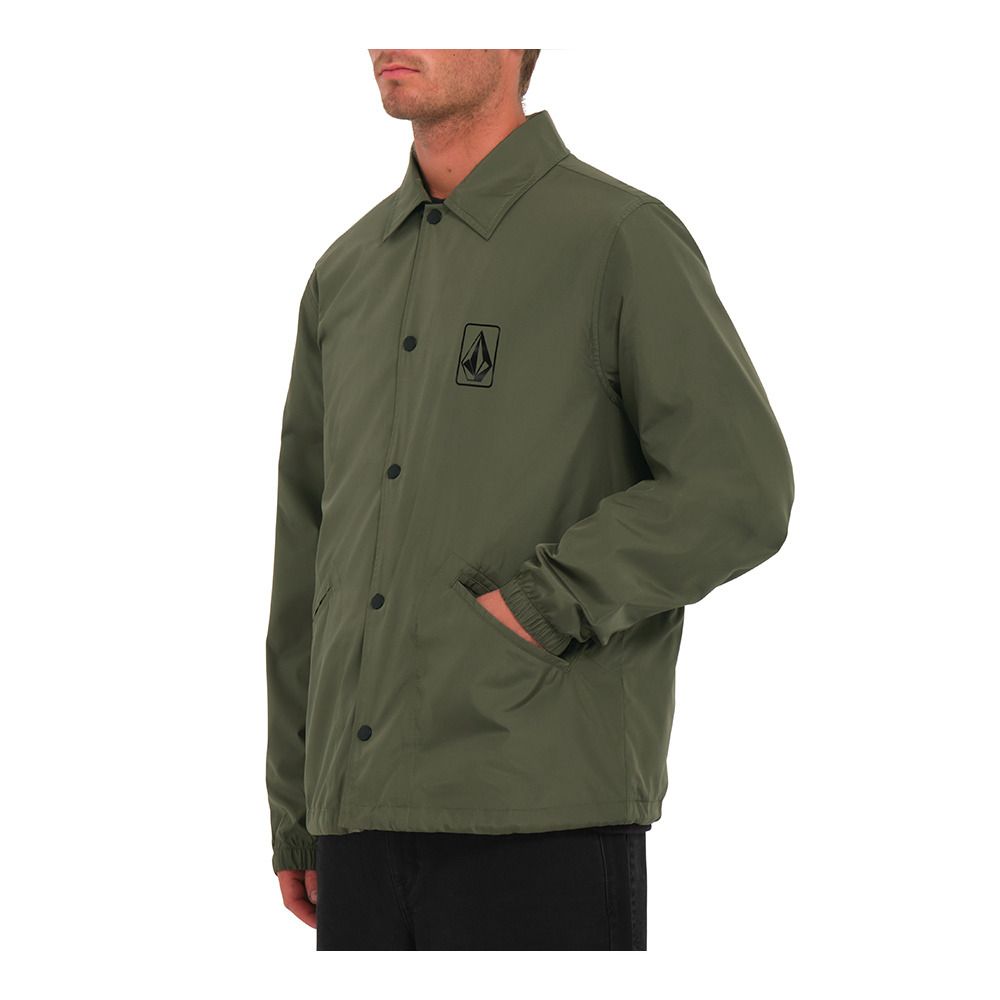 Volcom SKATE VITALS COACHES - Veste Homme squadron green