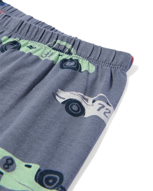 pyjama enfant voitures de course bleu