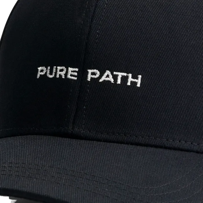 Pure Path Wordmark Logo Cap
