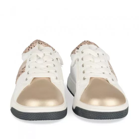 Baskets BLANC LOVELY SKULL