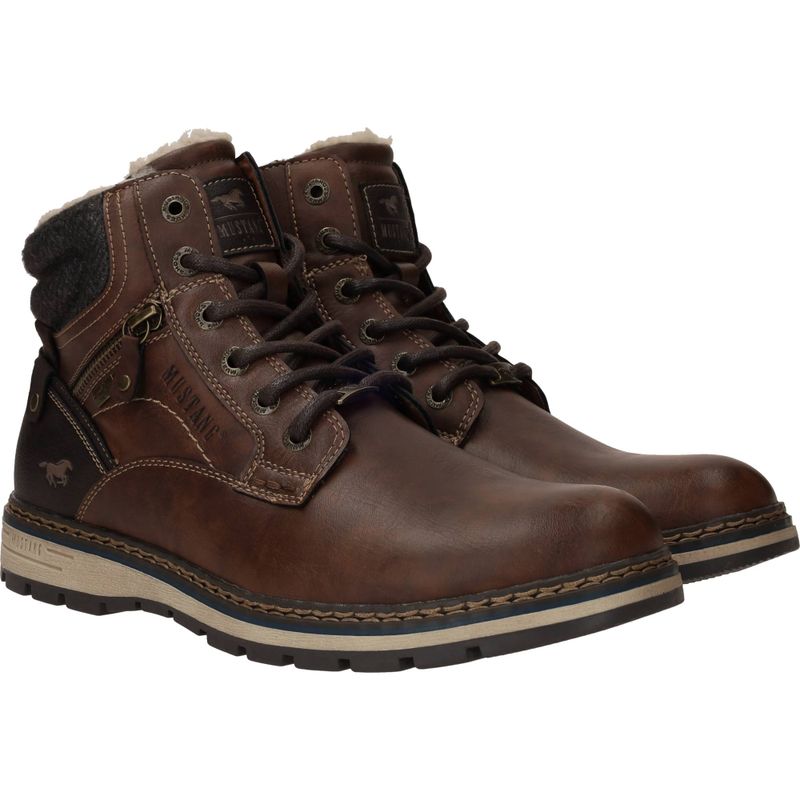 Mustang Veterboots Bruin Heren