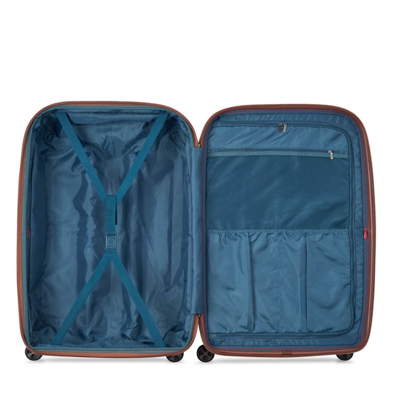 Valise rigide St-Tropez Extensible 76.5 cm Platinium