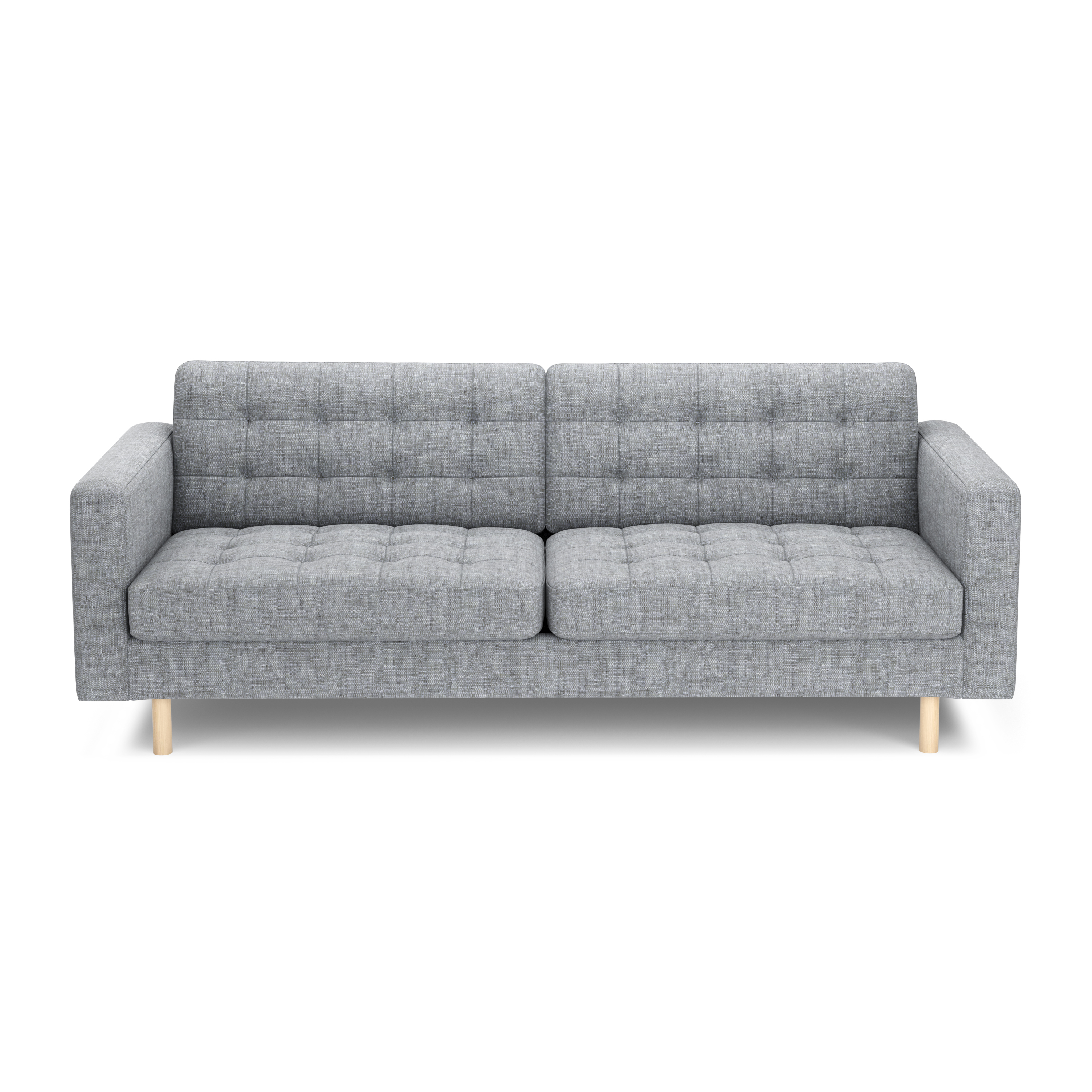 Sofa ALISHA 3-Sitzer grau