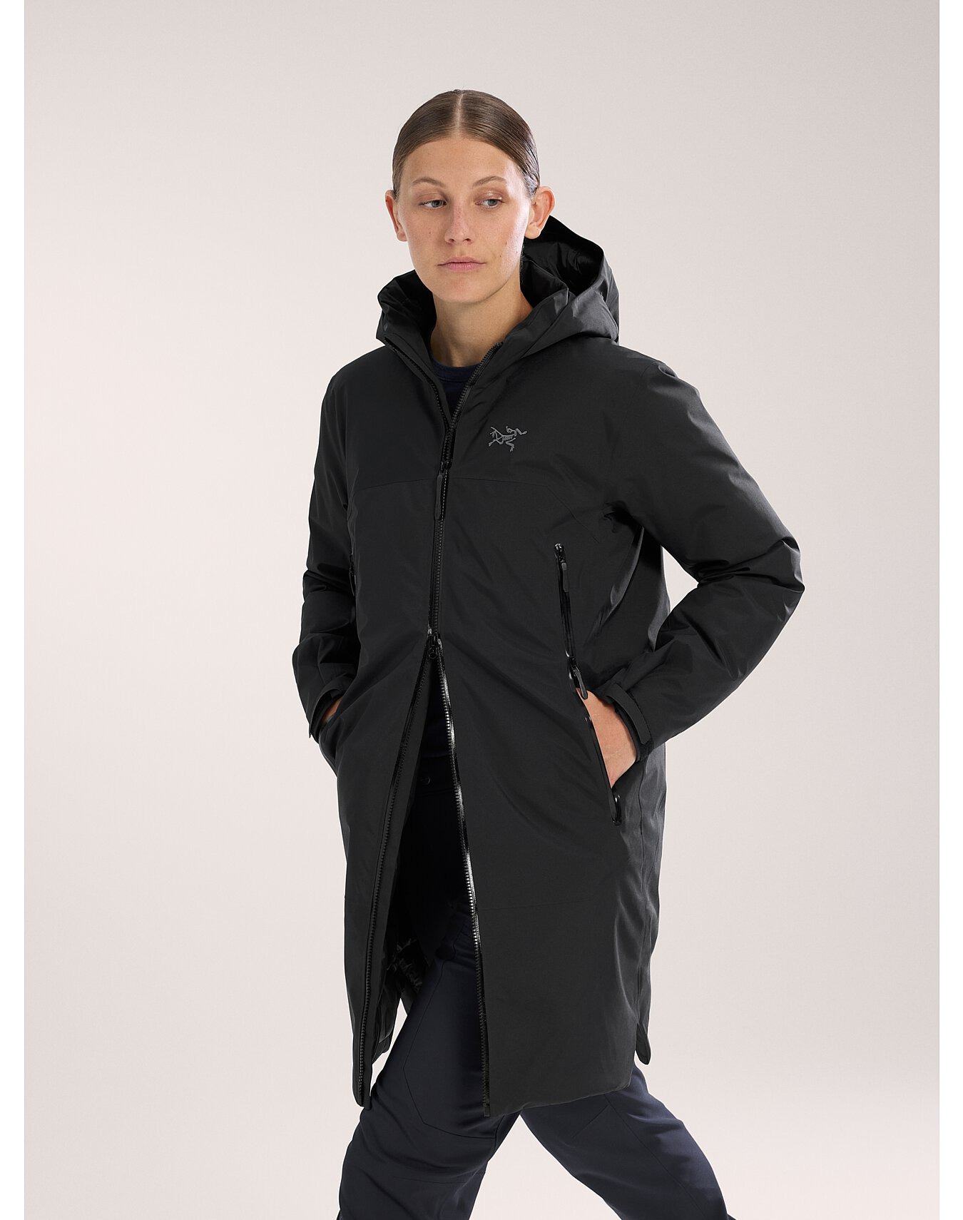 Beta Down Parka Dame Black