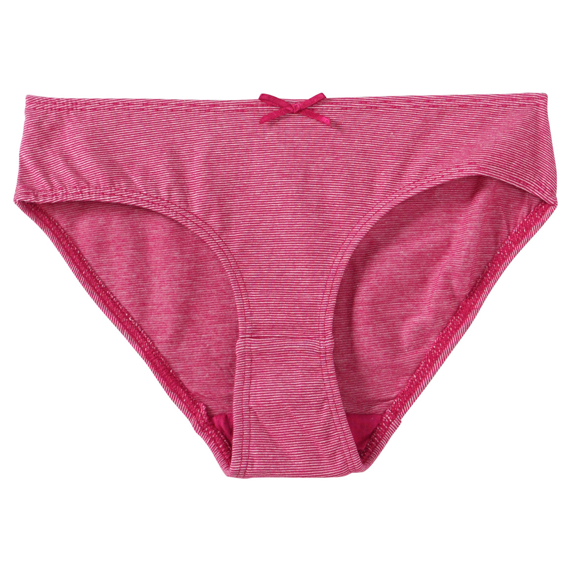 Yigga 3 Mädchen Slips mit Streifen pink / beige