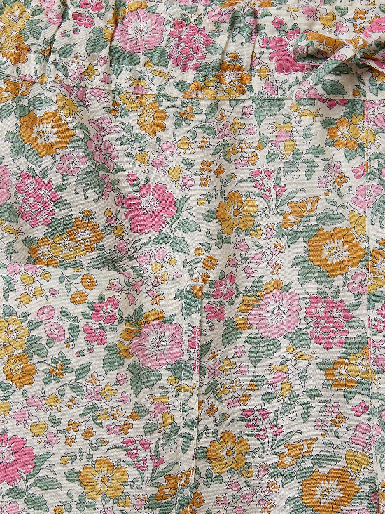 Pantalon en tissu Liberty Claire Rich Fille