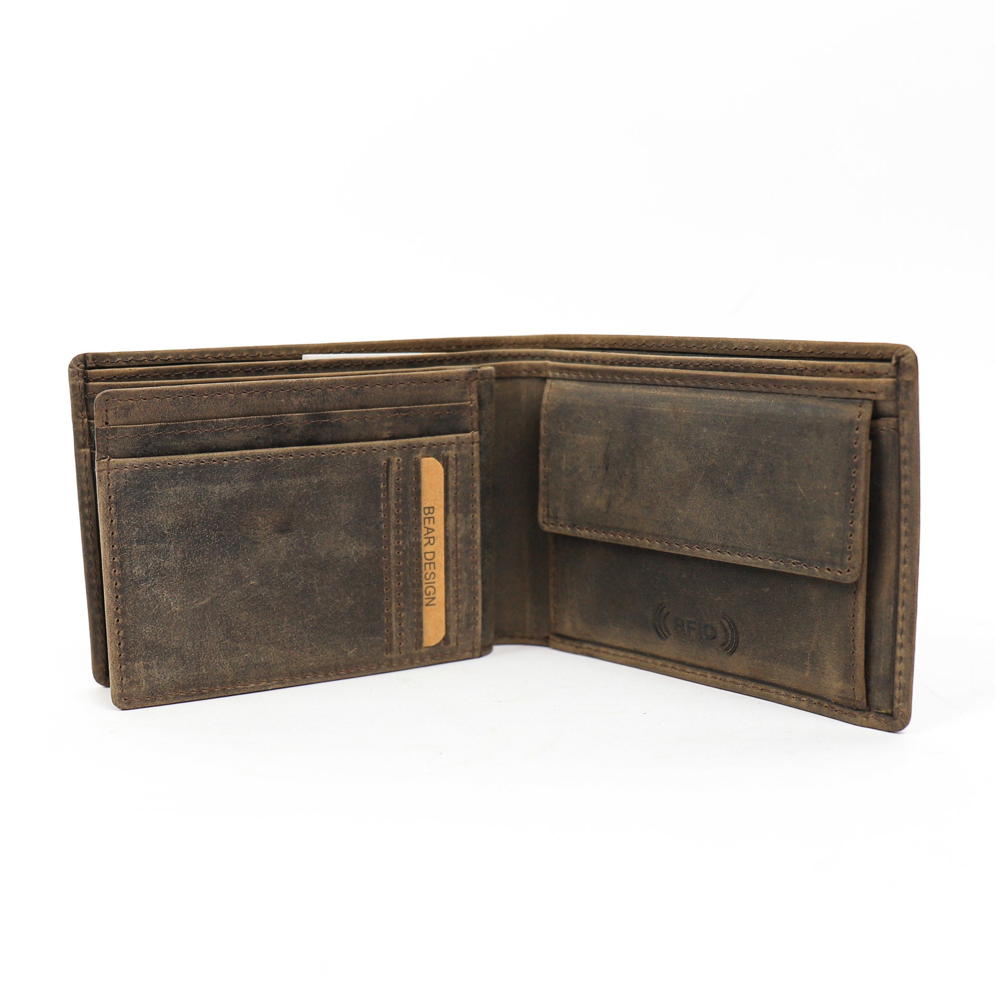 Billfold 'Floris' bruin Bruin