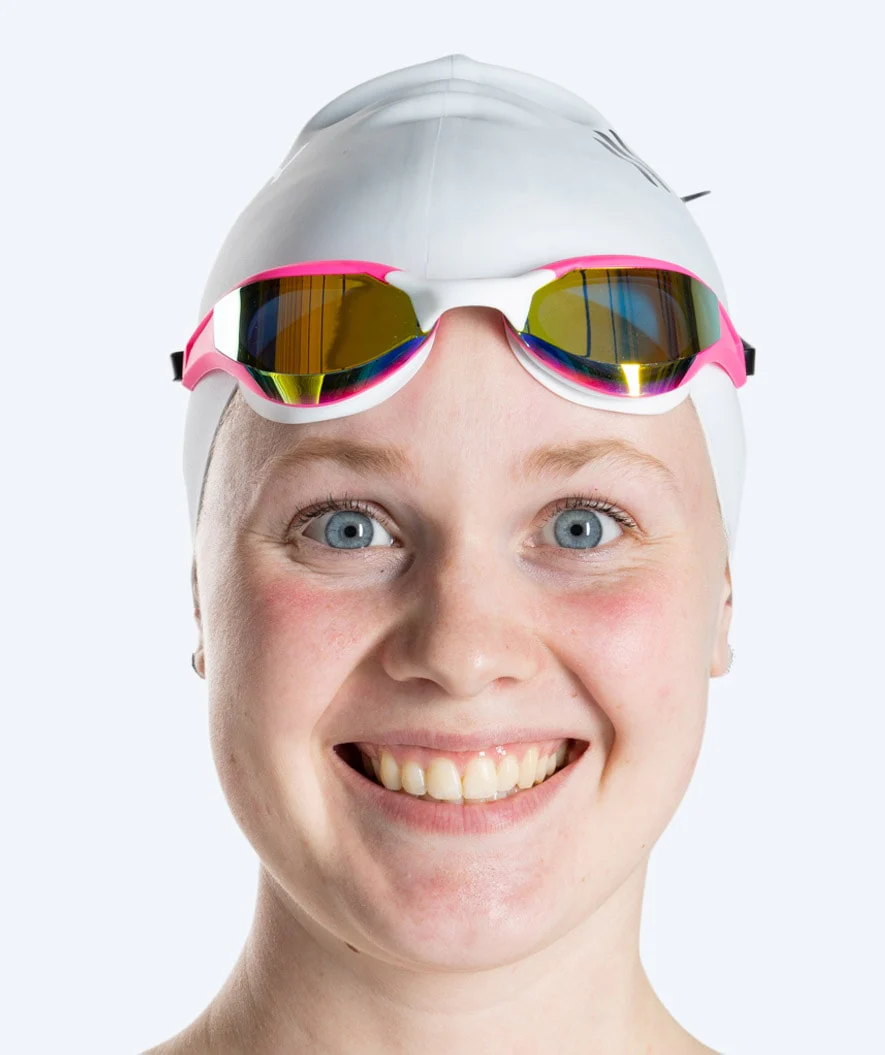 Watery svømmebriller - Instinct Elite Mirror - Pink/guld