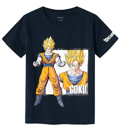 Name It T-Shirt - Noos - NkmJimmo Dragonball - Dark Sapphire