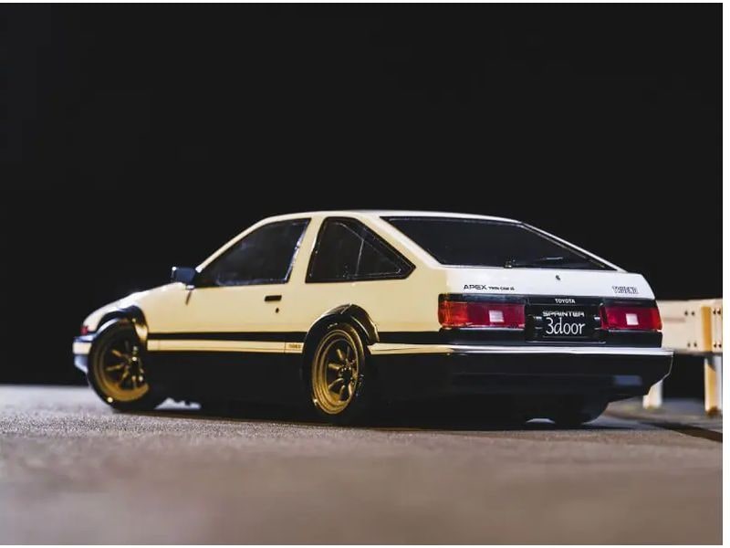 Kyosho Drift Fazer D2 Toyota AE86 Trueno ARTR, 1:10 On-Road Driftcar mit Brushed-Motor