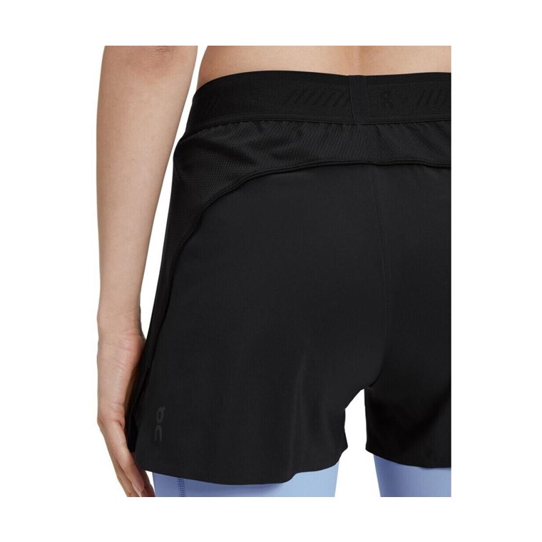On Active Shorts Women Black/Stratosphere