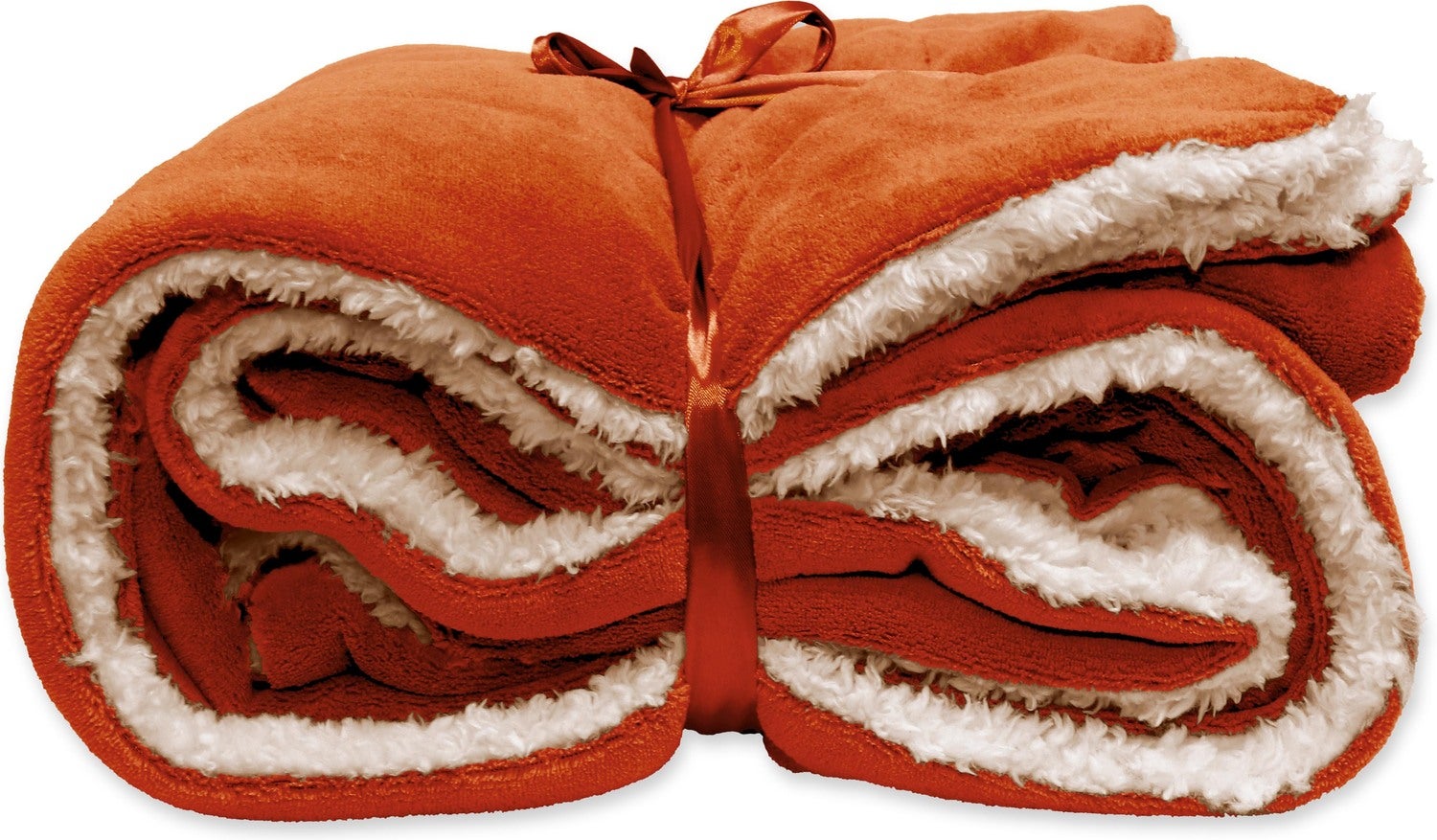 Unique Living plaid Lars terracotta 150 x 200 cm
