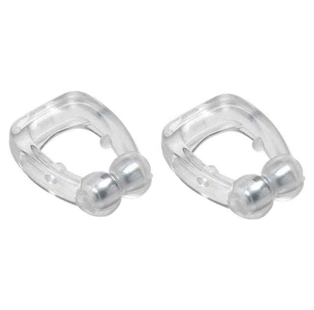 Magnetisk anti-snorke næseklemme Silikone 2-pakke