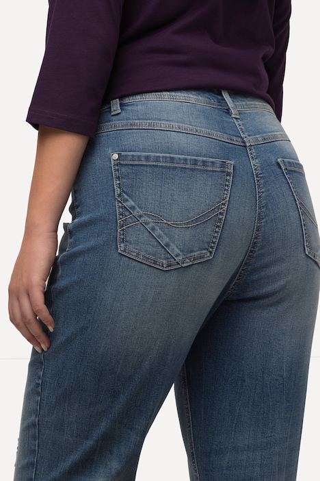 Mom-Thermojeans, Stretchdenim, Komfortbund