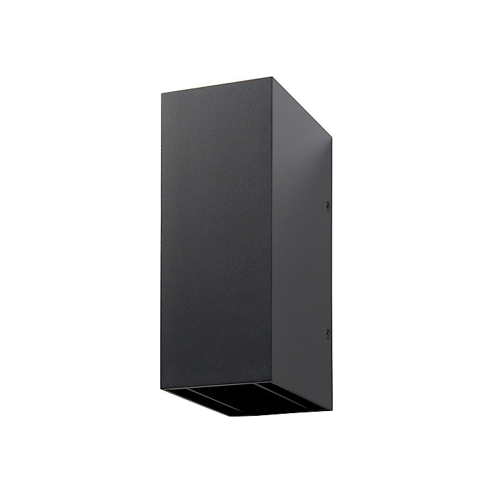 Applique murale Katsura LED intégrée 712lm 12W IP44 GoodHome gris anthracite