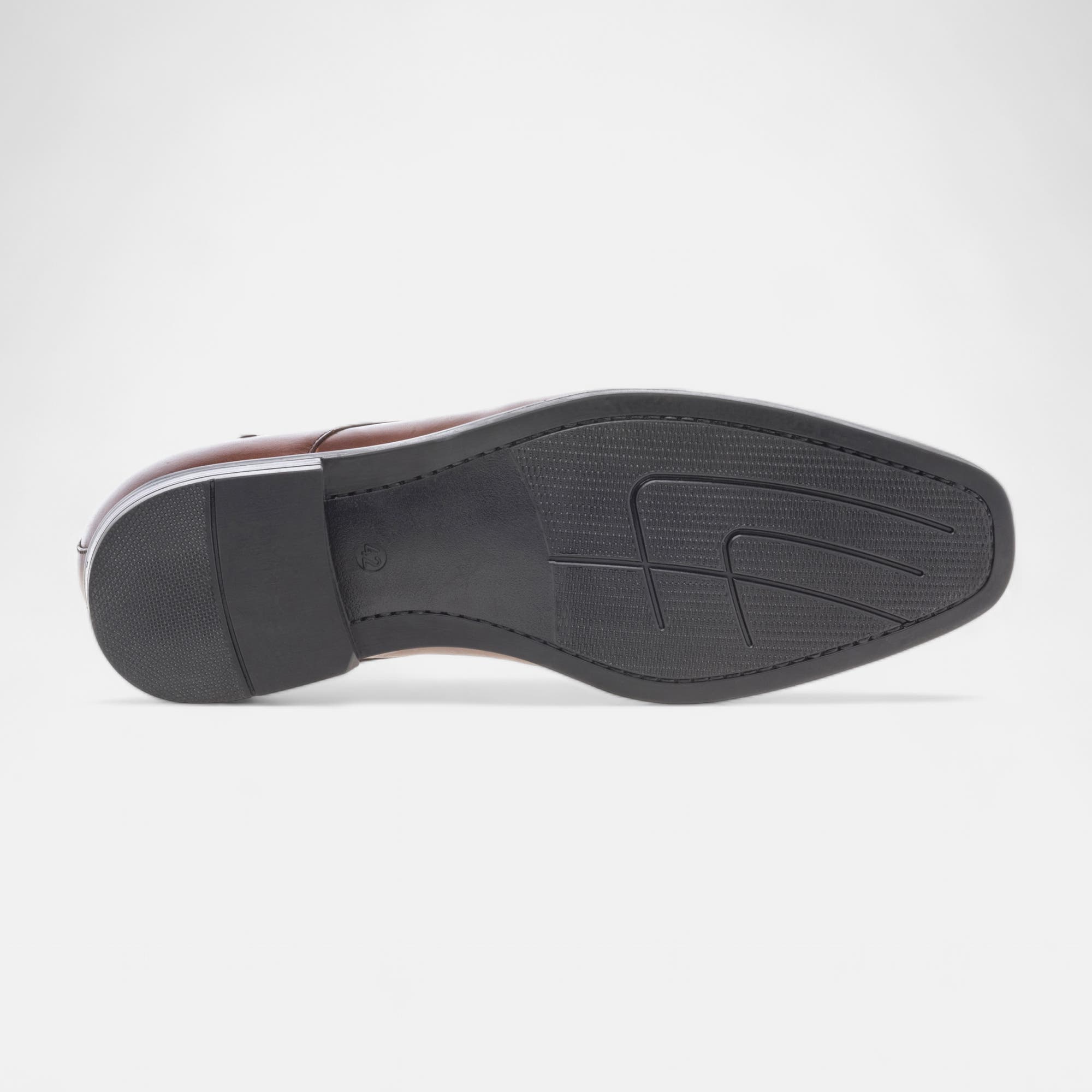 Derbies Homme en cuir cognac