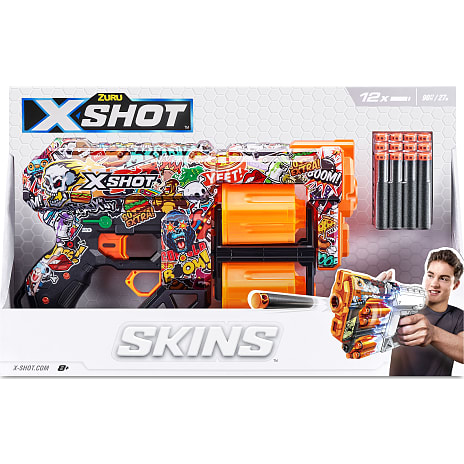 X-shot-skins-dread 12 skumpile - flere varianter – assorteret