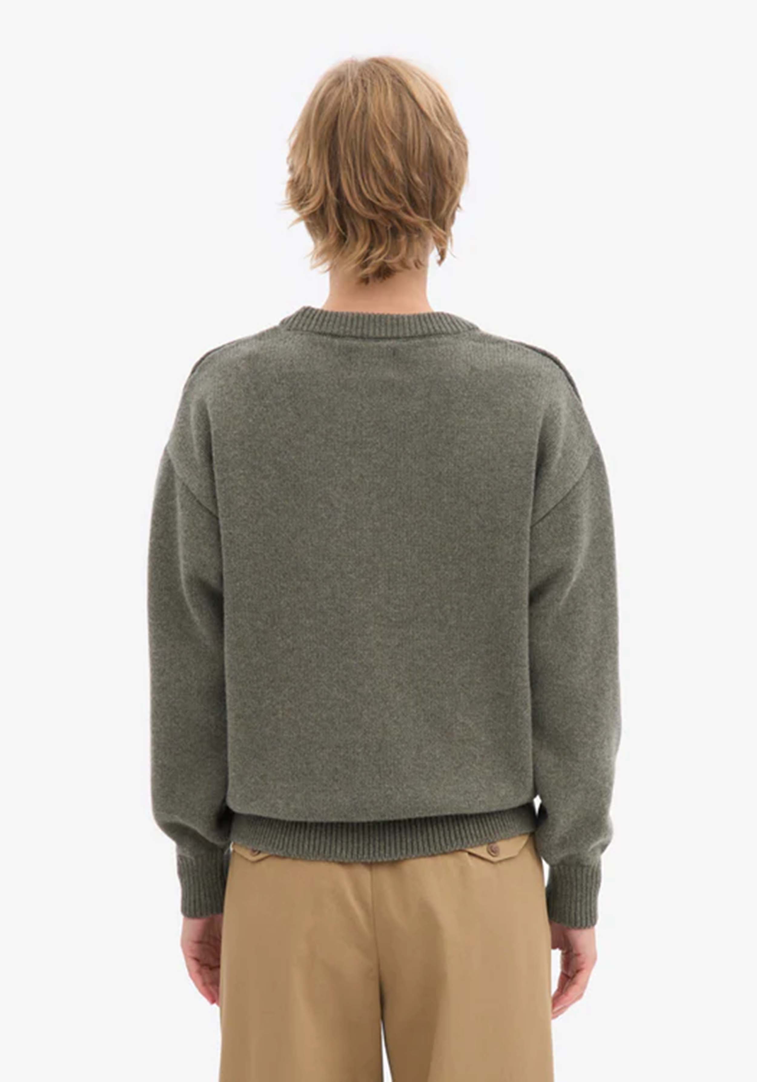Colorful Standard Oversized Merino-Wollpullover Dusty Olive