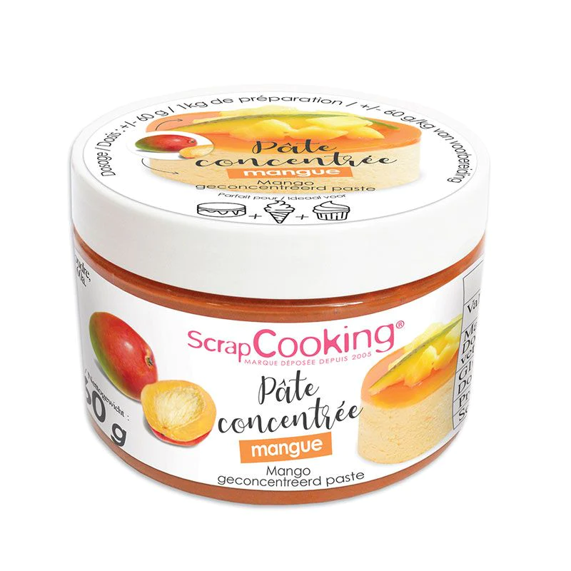 Pâte de fruit concentré 160 g - mangue Scrapcooking