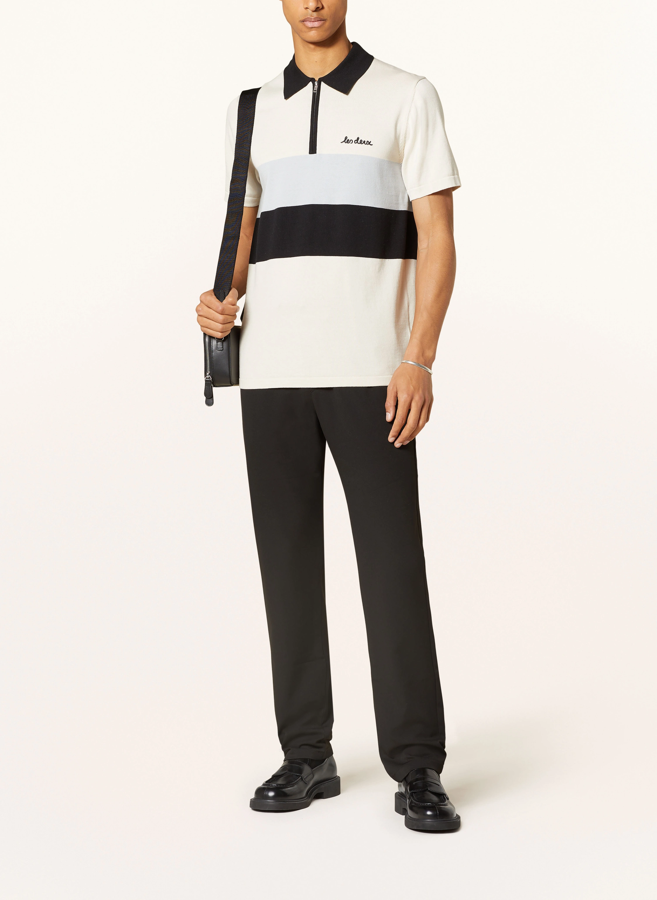 LES DEUX Strick-Poloshirt RAUL