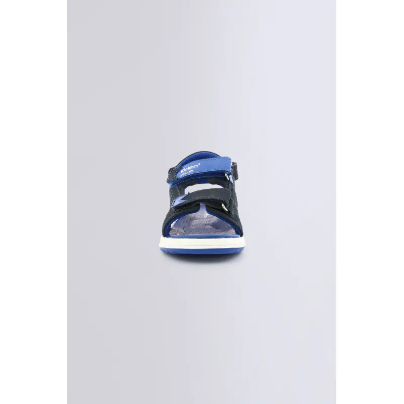PLANE MARINE BLEU SANDALES Cuir Garçon