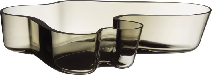Iittala Aalto skål 26,2x5 cm røggrå Grå