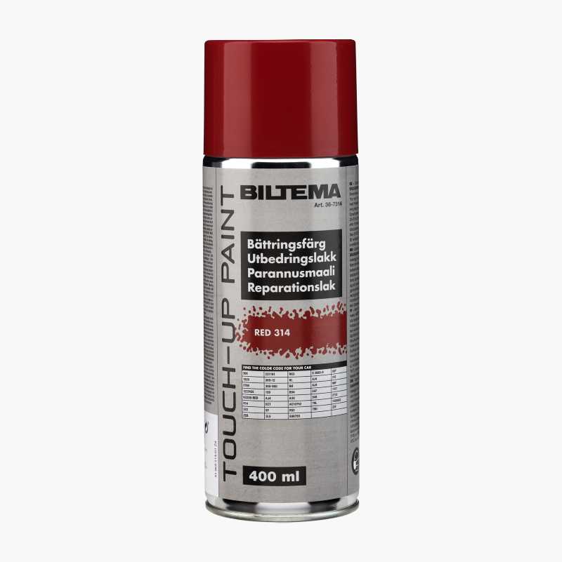Utbedringslakk, rød, 400 ml
