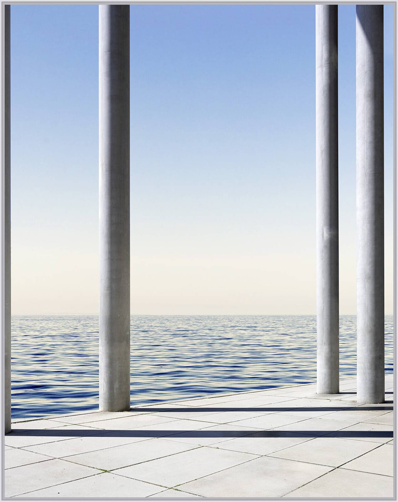 Stilt into Blue V by Marc Fischer - Limited Edition. Edition of: 150. Signed.