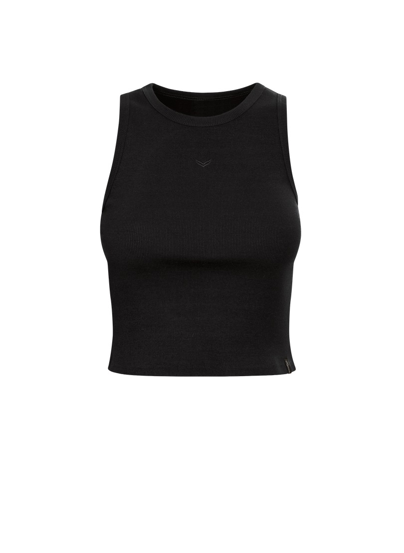 Trigema Crop-Top »TRIGEMA Cropped Top aus elastischem Doppelripp«, 1 Stk.
