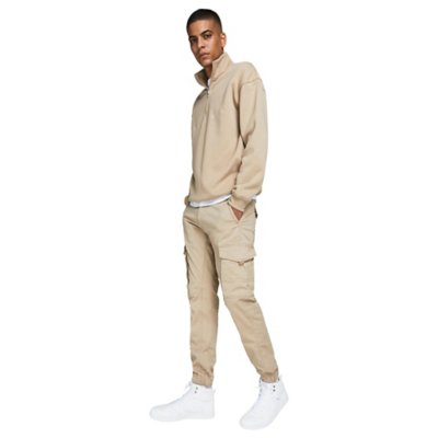 Pantalon cargo homme Jjipaul Jjflake Akm 542 Crockery No JACK JONES