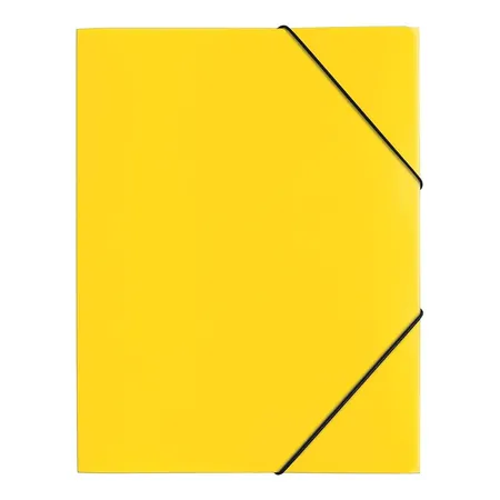 Pagna Gummizugmappe aus Kunststoff, DIN A4, gelb