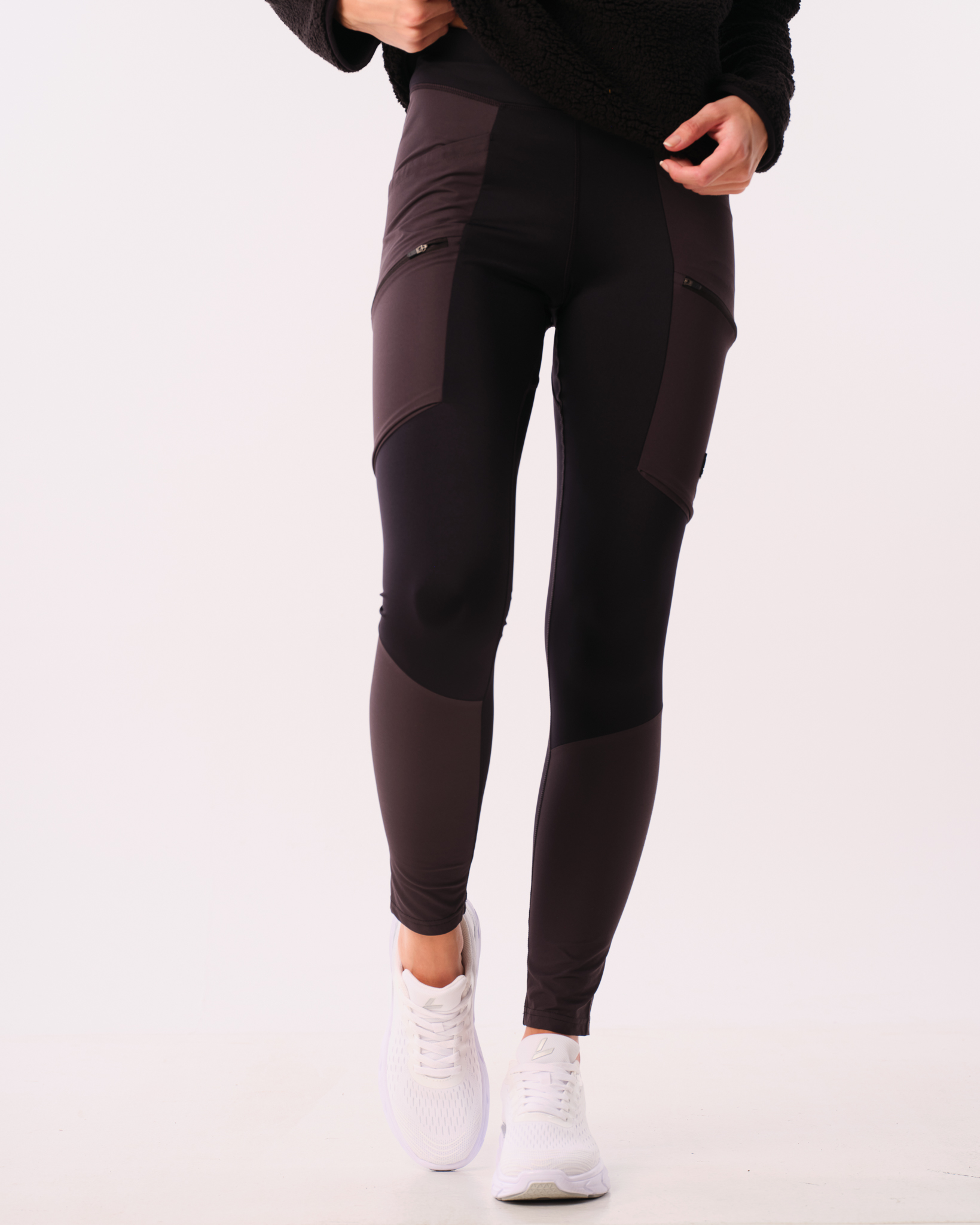 LEVITY Trail Running Tights Black\Grey