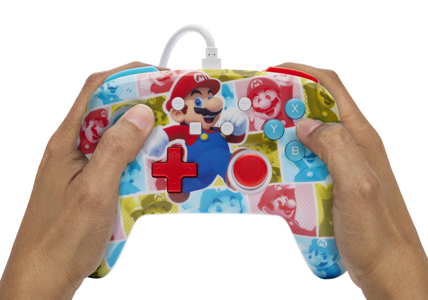 PowerA Enhanced Wired Controller - Mario Hero Reel (Nintendo Switch)