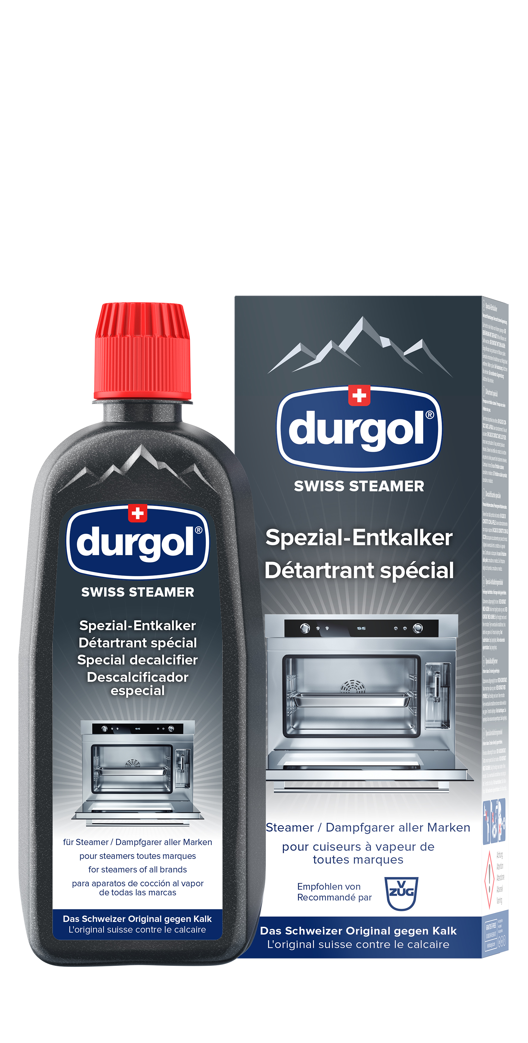 DURGOL swiss steamer Spezial-Entkalker 500 ml