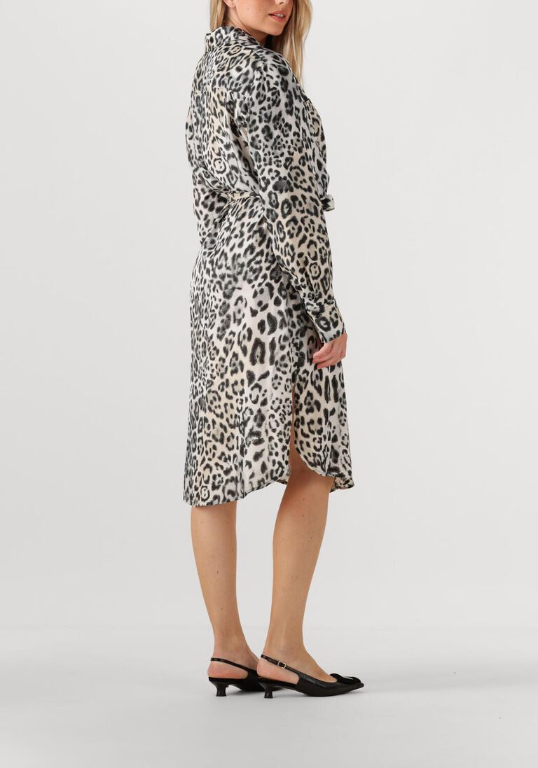grijze riani midi jurk 576200-4444