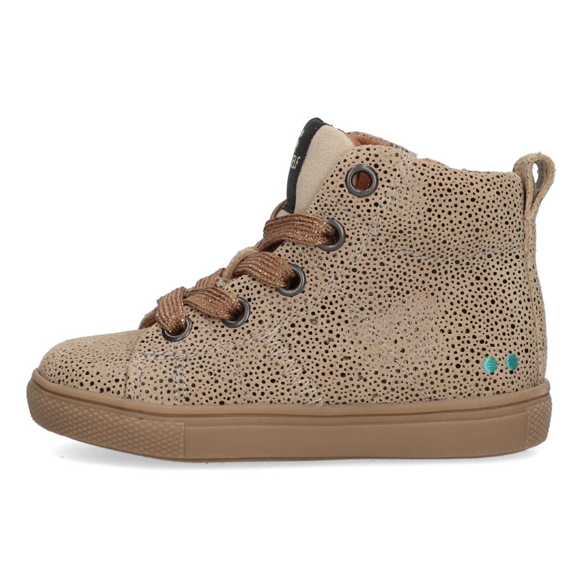Luca Louw - Hoge Sneakers Bunnies Taupe