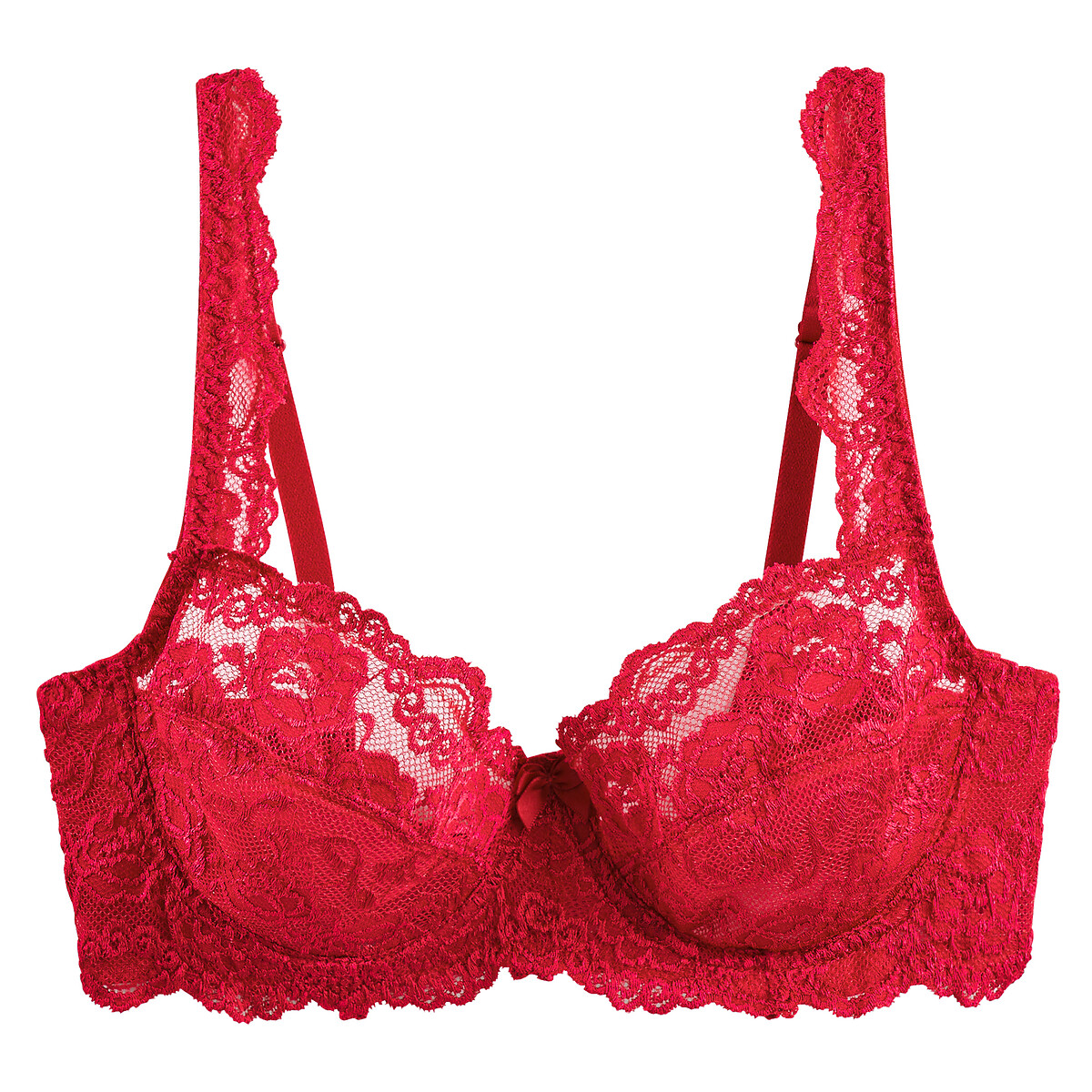 ANNE WEYBURN<br>Sutiã de renda fechada Anthea