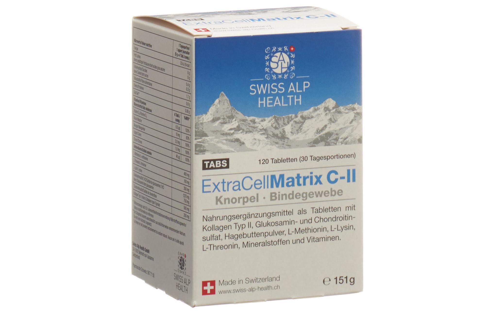 ExtraCellMatrix C-II 120 TablettenTablette zur Nahrungsergänzung