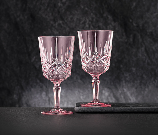 Nachtmann Noblesse Colors Cocktail/Weinglas, 4er-Set, rosé