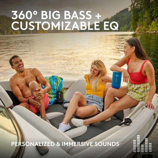 Ultimate Ears EVERBOOM bærbar trådløs højttaler (sort)