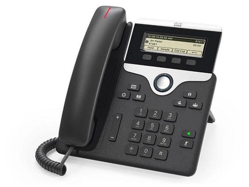 Cisco Tischtelefon 7811 Schwarz VoIP-Tischtelefon